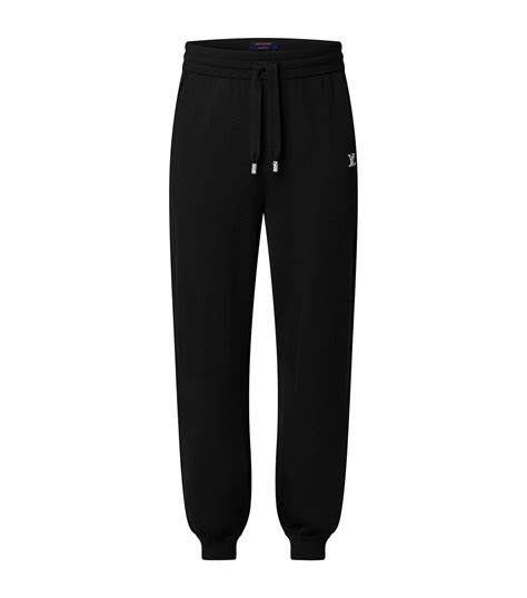 louis vuitton black sweatpants.